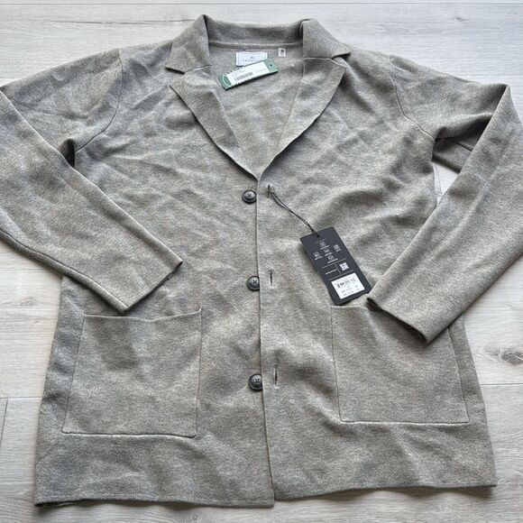 7 Diamonds Men's Brighton Grey Blazer - Size Large Stitch Fix NWT - Picture 4 of 5